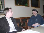 John de Boer(left), Post-doctoral Fellow, Stanford University