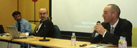 Prof. Ludovico Ciferri (IUJ), Mr. Marco Koeder (Cybermedia) and Prof. Philip Sugai (IUJ)
